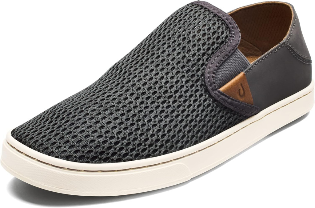 OLUKAI Pehuea Womens Slip On Sneakers, Casual Everyday Shoes, Drop-in Heel  Breathable Mesh, Lightweight  All-Day Comfort