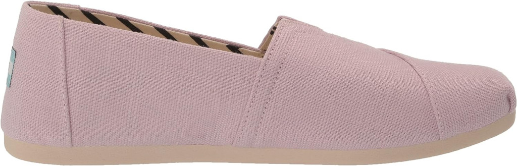 TOMS Womens Alpargata Heritage Canvas Loafer Flat