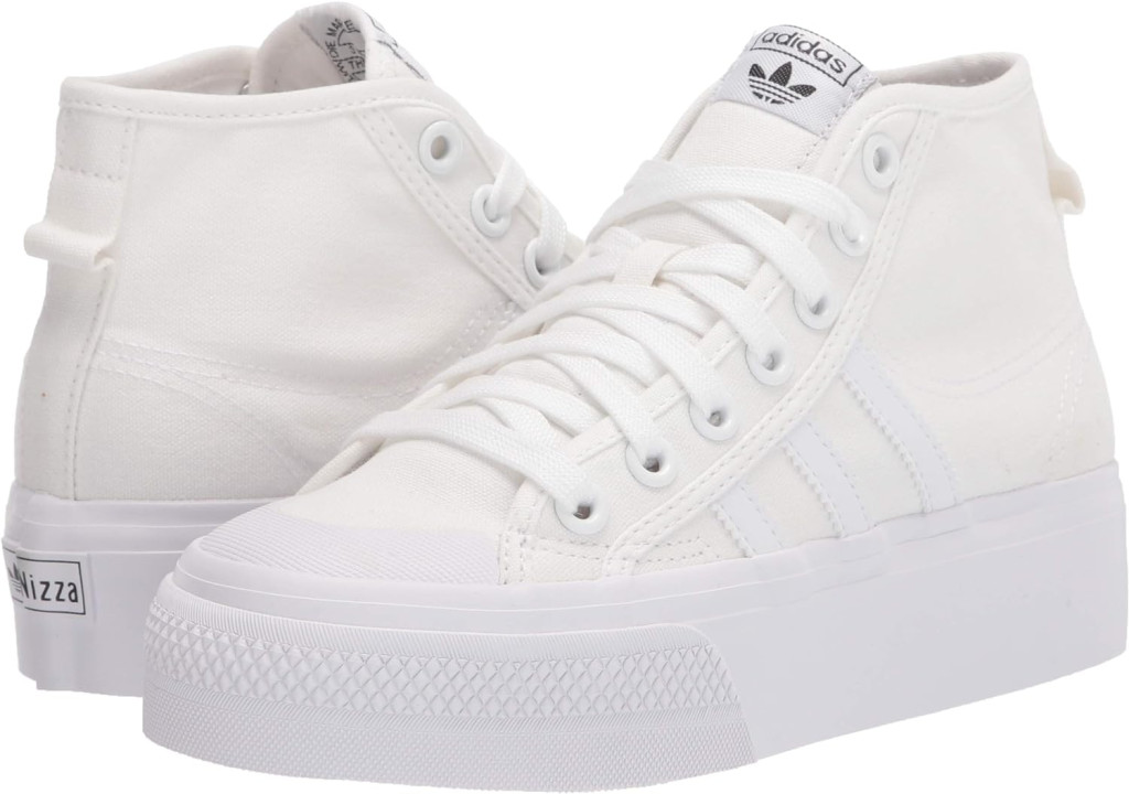 adidas Originals Womens Nizza Platform Mid Sneaker