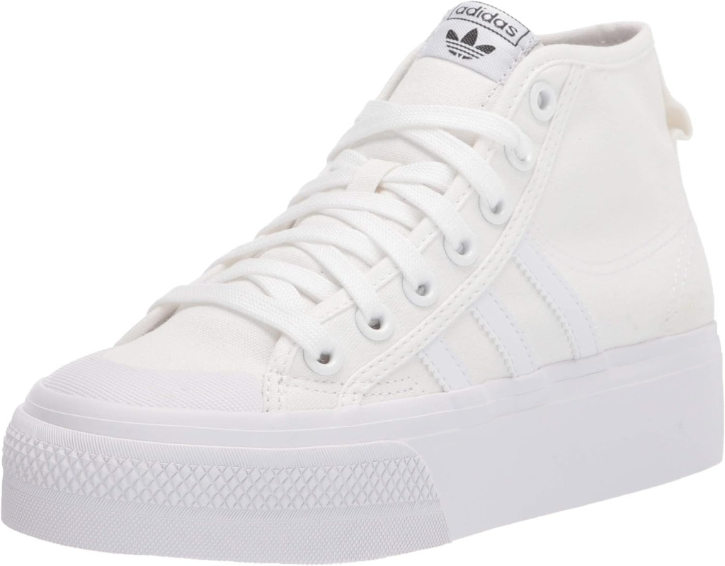 adidas Originals Womens Nizza Platform Mid Sneaker