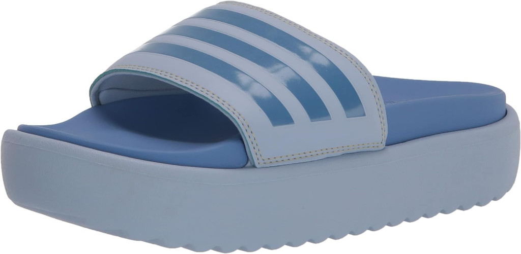 adidas Womens Adilette Platform Slide Sandal