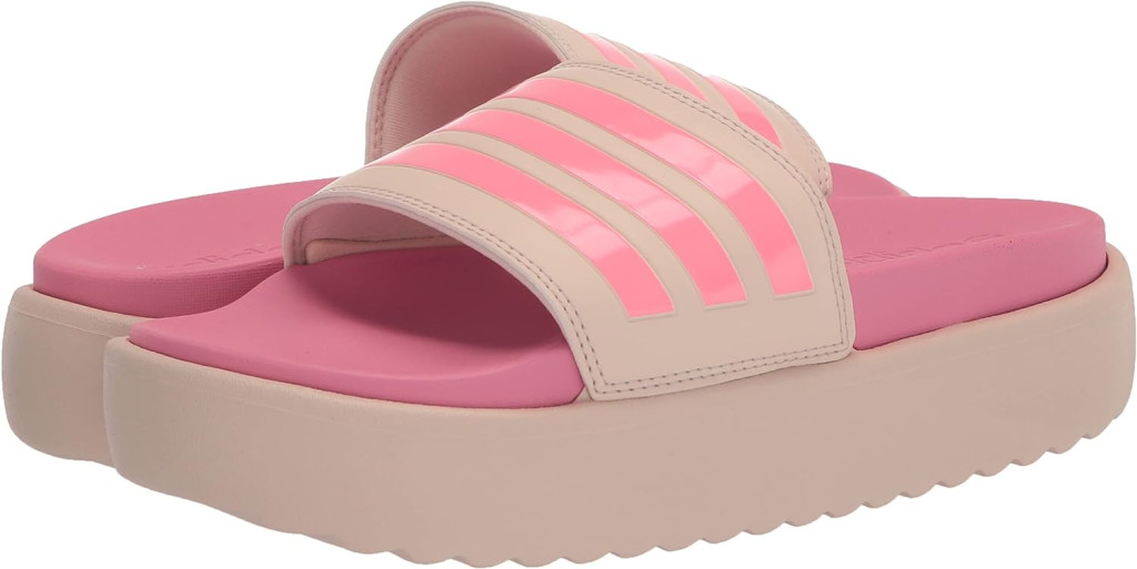 adidas Womens Adilette Platform Slide Sandal