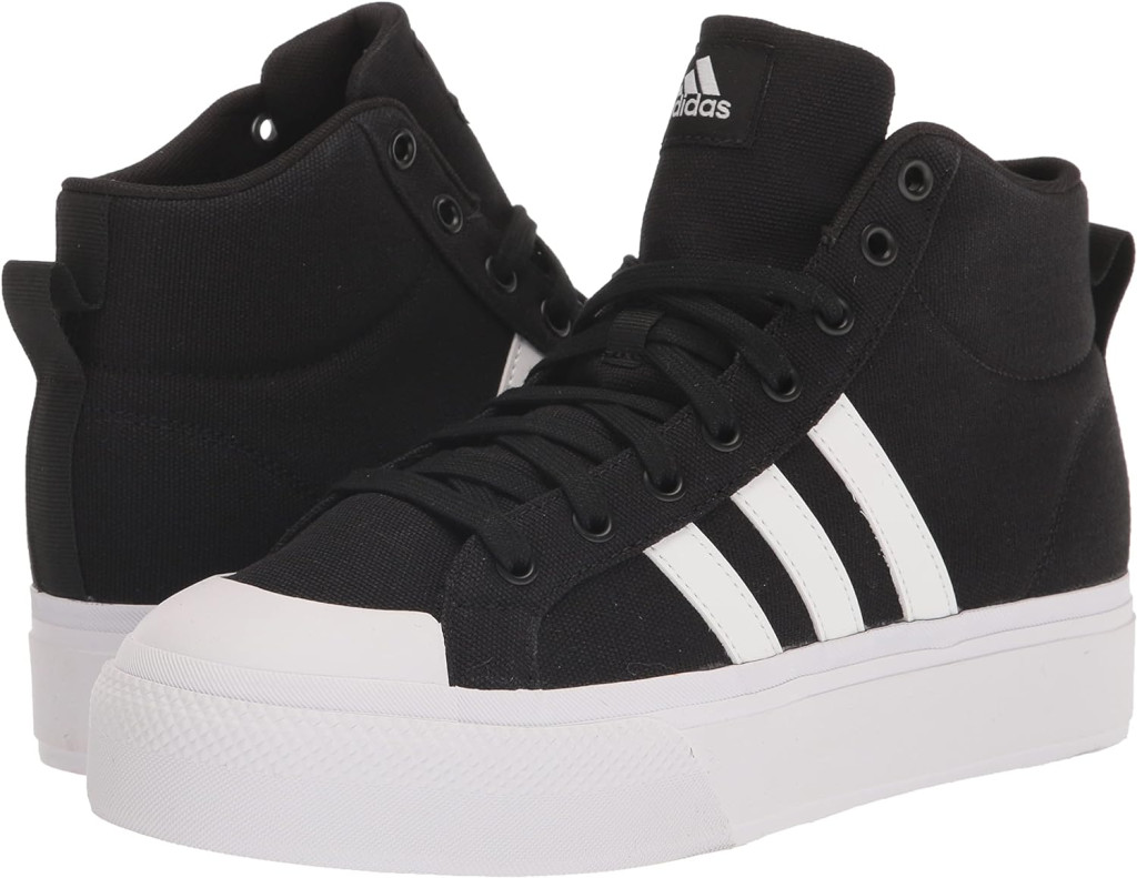 adidas Womens Bravada 2.0 Mid Platform Sneaker