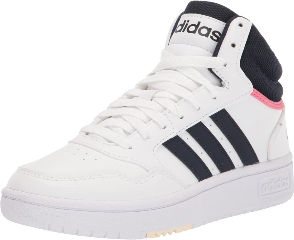 adidas Womens Hoops 3.0 Mid Basketball Shoe