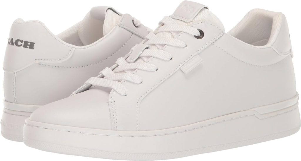 Coach Womens Lowline Leather Low Top Sneaker