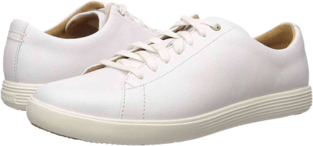 Cole Haan Womens Grand Crosscourt Lace Up Sneakers Shoes Casual - White