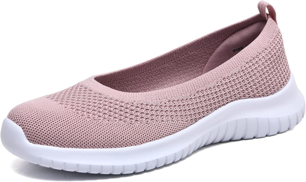 Zuwoigo Womens Slip On Loafers Lightweight Breathable Casual Walking Shoes