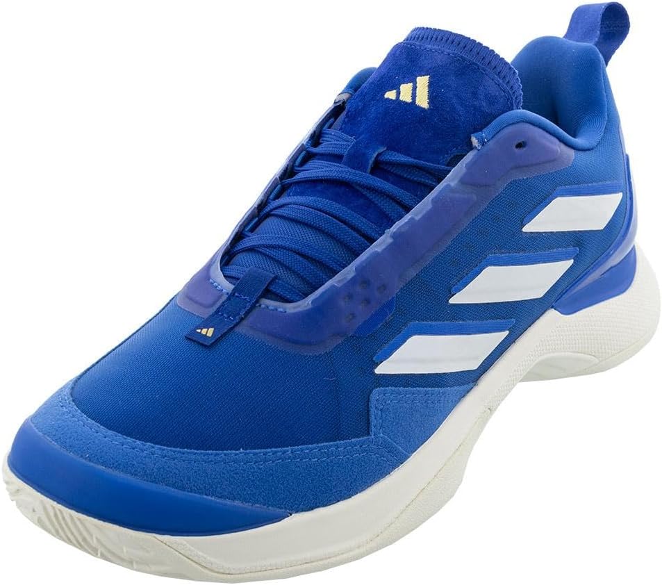 adidas Women`s Avacourt Tennis Shoes Bright Royal and White