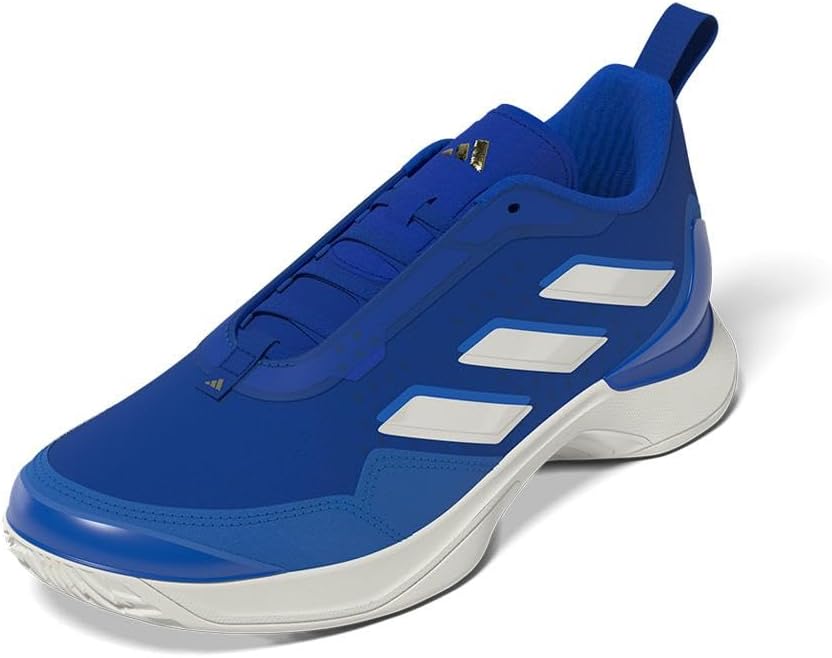 adidas Women`s Avacourt Tennis Shoes Bright Royal and White