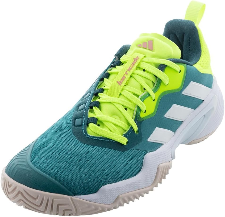 adidas Women`s Barricade Tennis Shoes Arctic Fusion and White