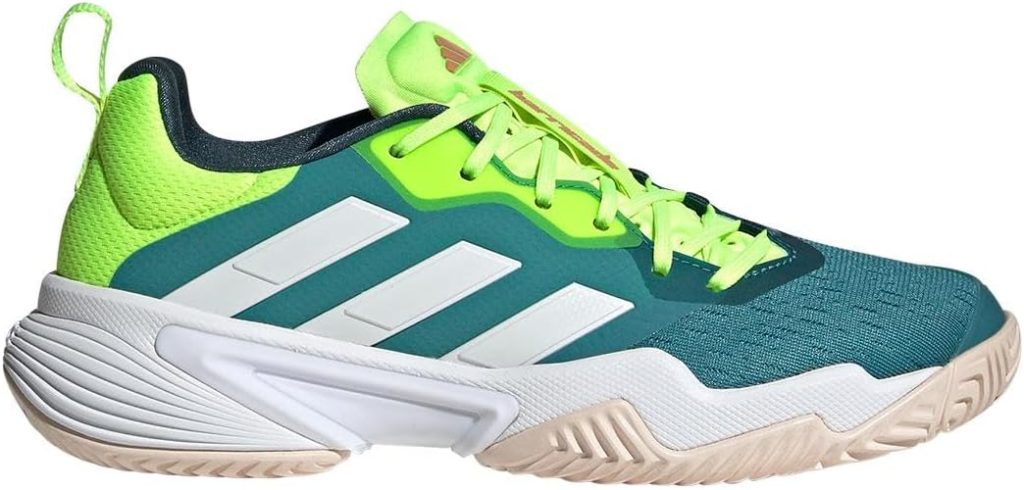 adidas Women`s Barricade Tennis Shoes Arctic Fusion and White