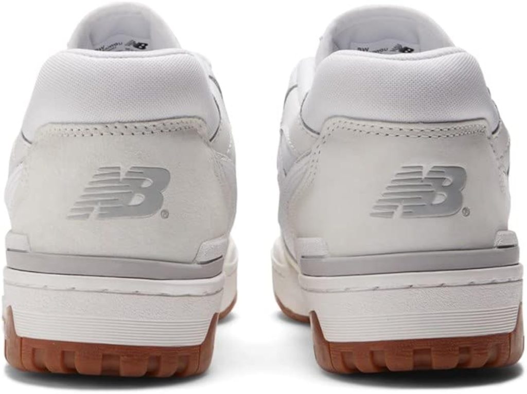 New Balance 550 Sneaker, White/Gum/White, 9 US Women/7.5 US Men