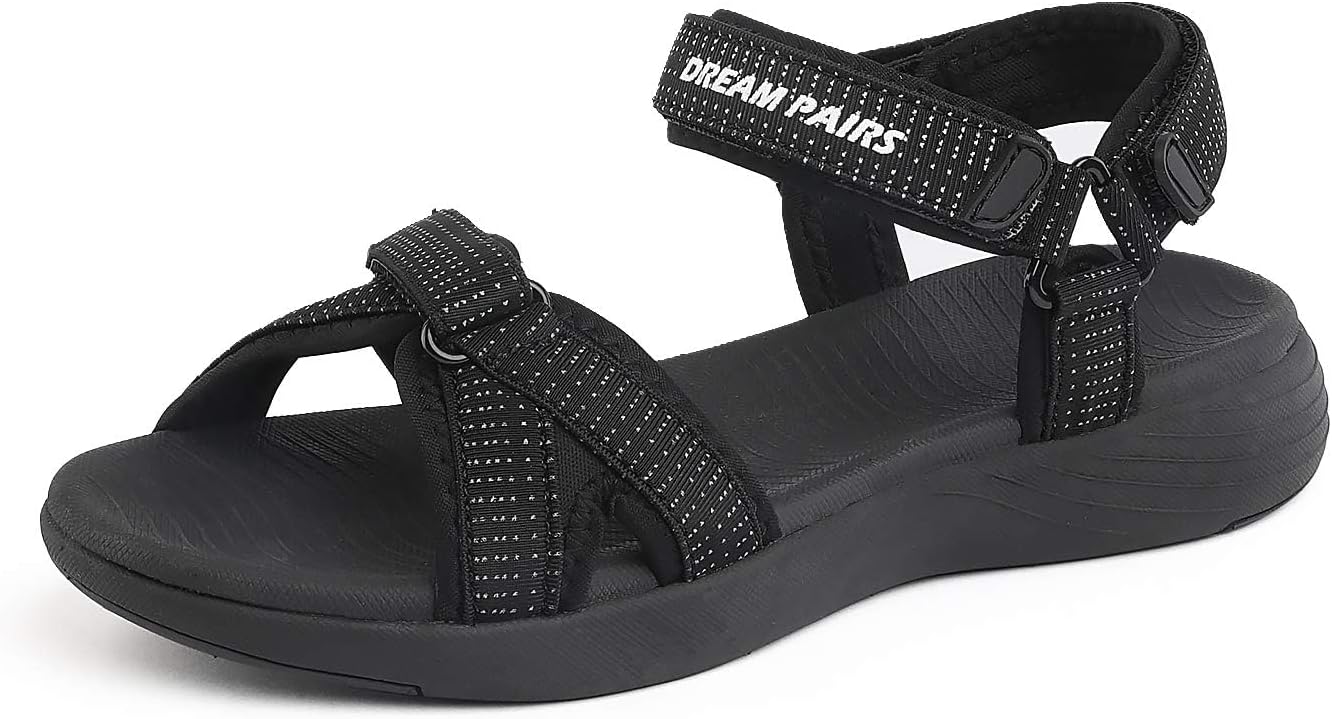 DREAM PAIRS Womens Athletic Sport Sandals Hiking Sandal