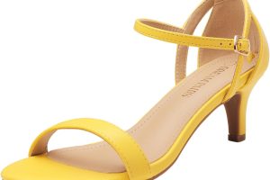 DREAM PAIRS Stilettos Open Toe Pump Heel Sandals Review
