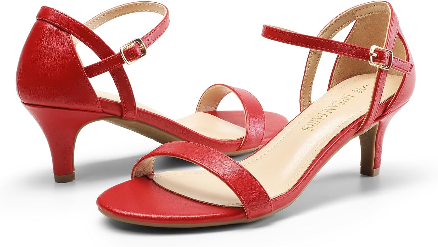 DREAM PAIRS Womens Lexii Fashion Stilettos Open Toe Pump Heel Sandals