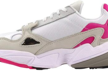 adidas Womens Falcon Sneakers Shoes Casual – White – Size 6.5 B review