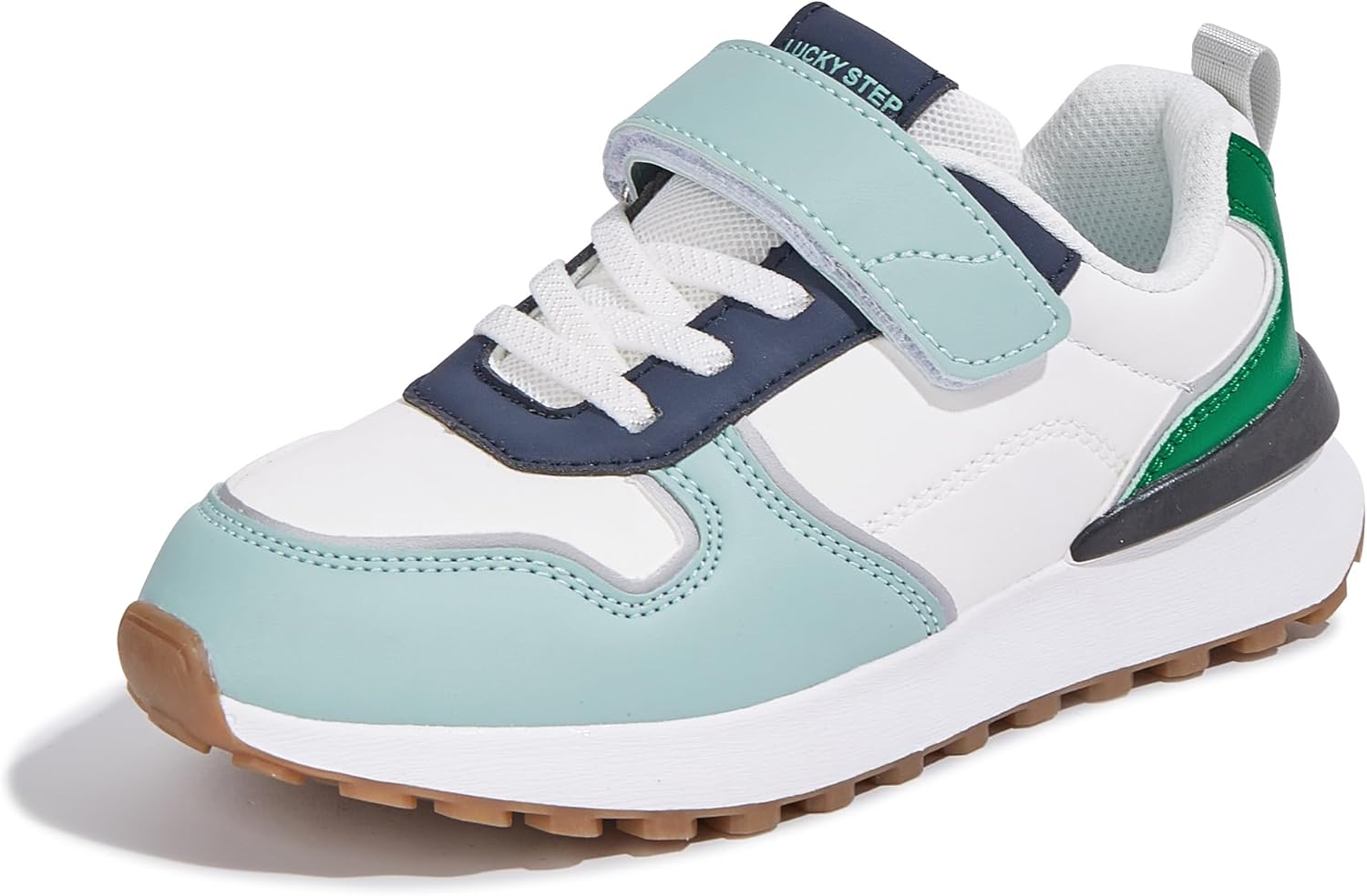 LUCKY STEP Kids Sneakers for Girls Boys Running Non-Slip Tennis Casual Walking Shoes Hook and Loop Unisex-Child Storybook Shoes for Big Kids, Little Kids  Toddlers