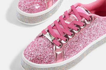 LUCKY STEP Women’s Platform Glitter Sneakers Review