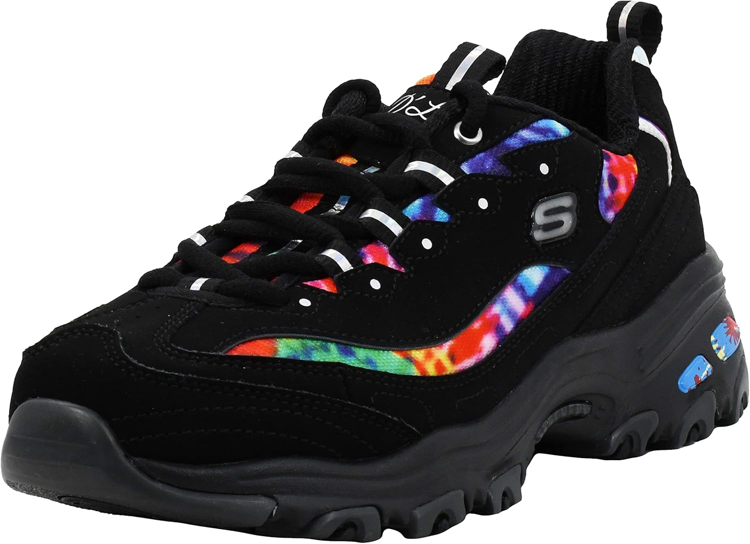 Skechers Womens DLites Summer Fiesta Sneaker