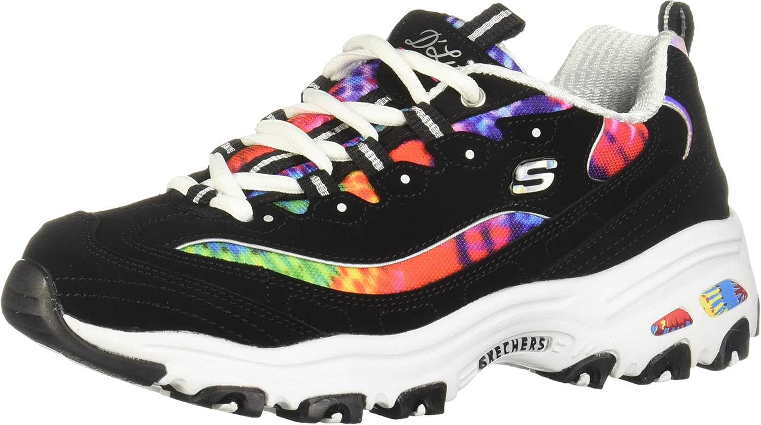 Skechers Womens DLites Summer Fiesta Sneaker