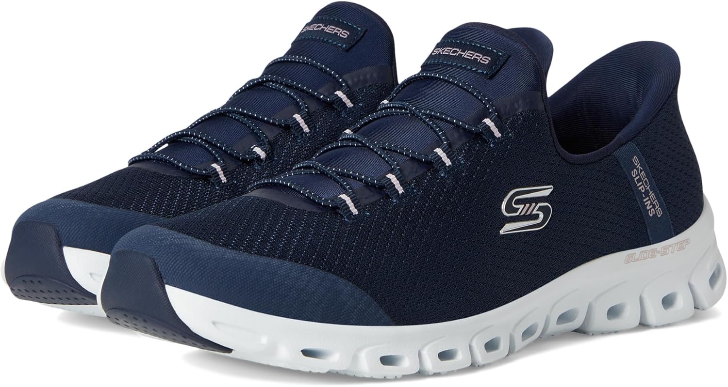 Skechers Womens Glide-Step-Pursuit Hands Free Slip-ins Sneaker