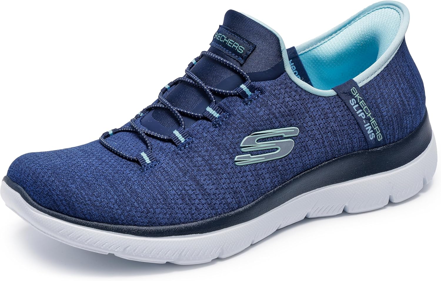 Skechers Womens Hands Free Slip-ins Summits-Everyday Set Sneaker