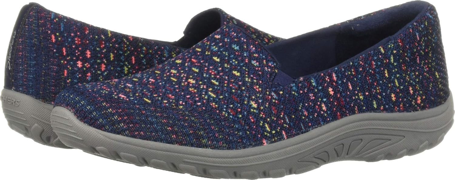 Skechers Womens Reggae Fest-Wicker Loafer Flat