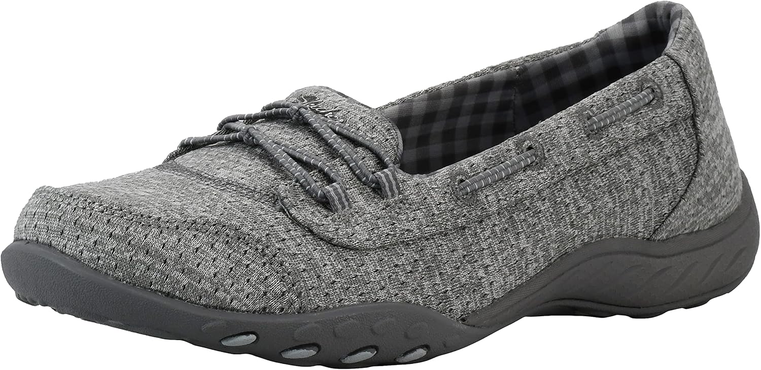 Skechers Womens Breathe Easy-Good Influence Sneaker