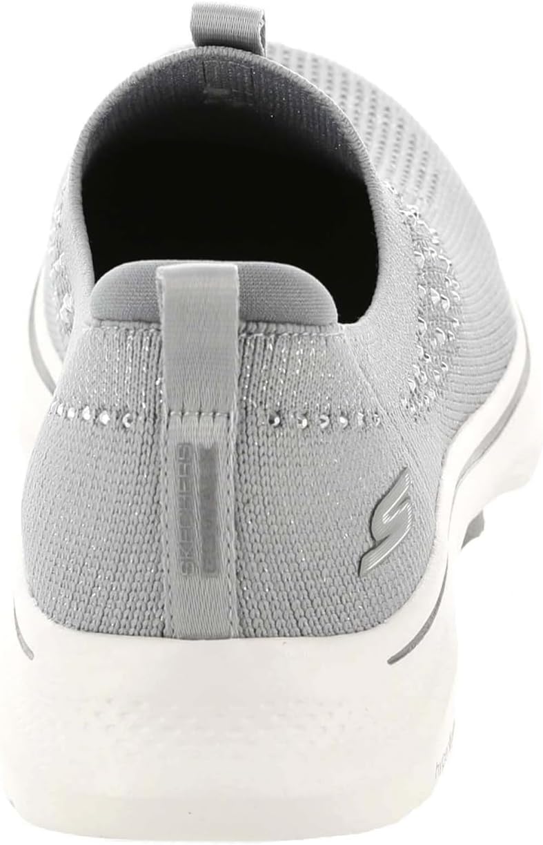Skechers Womens Go Walk 7 Bling Sneaker