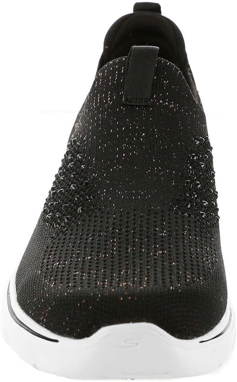 Skechers Womens Go Walk 7 Bling Sneaker