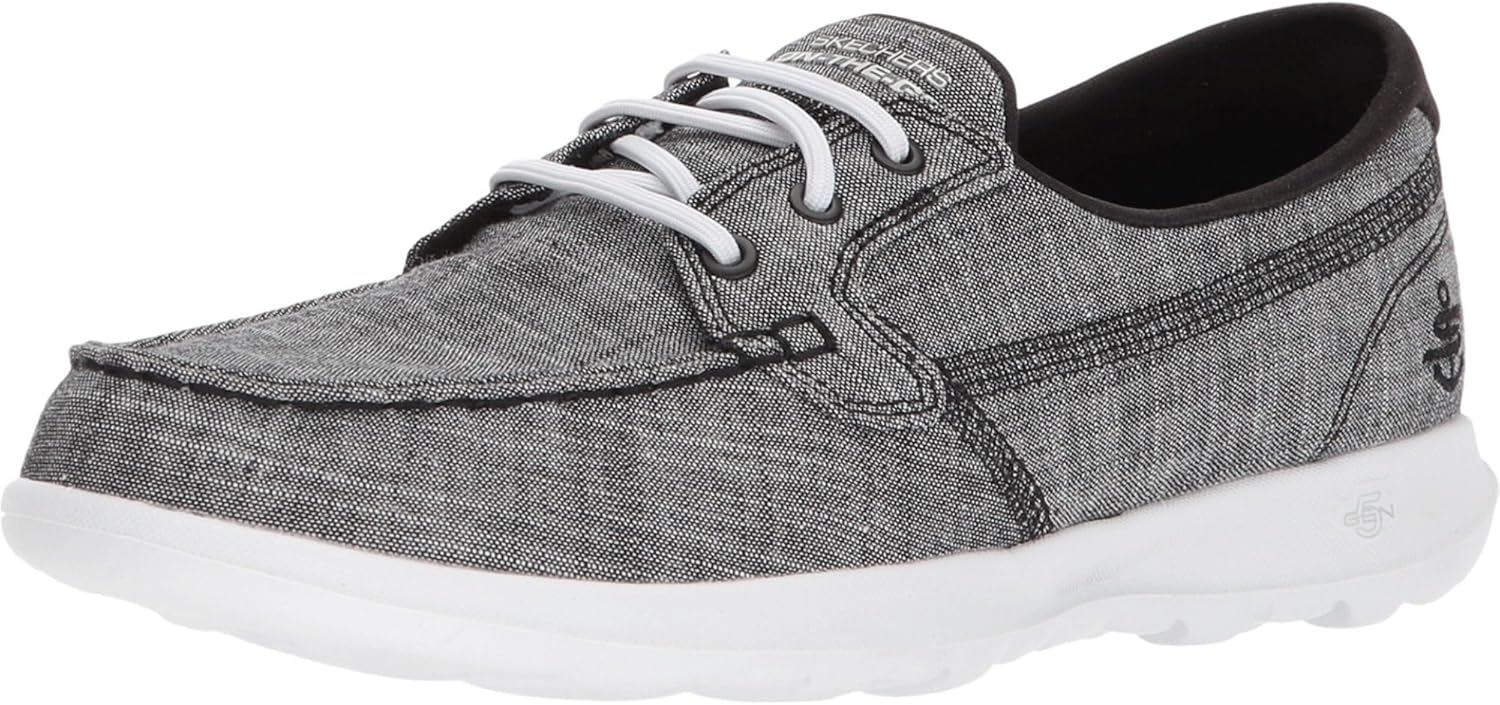 Skechers Womens Go Walk Lite - Isla Boat Shoe
