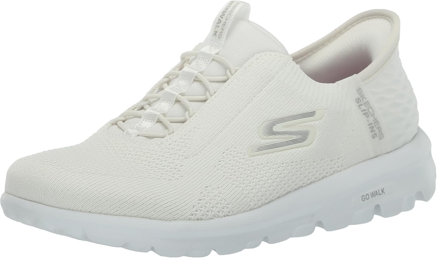 Skechers Womens Go Walk Travel Milan Hands Free Slip-ins Sneaker