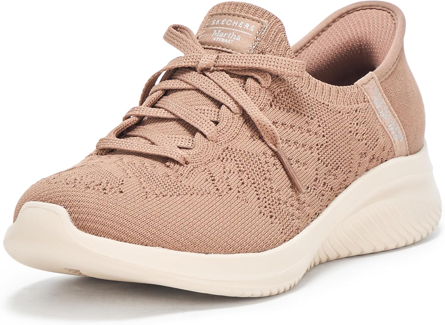 Skechers Womens Martha Stewart Ultra Flex 3.0-Back on Track Hands Free Slip-ins Sneaker