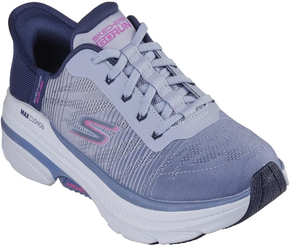 Skechers Womens Max Cushioning Arch Fit 2.0 Adelphi Hands Free Slip-ins Sneaker