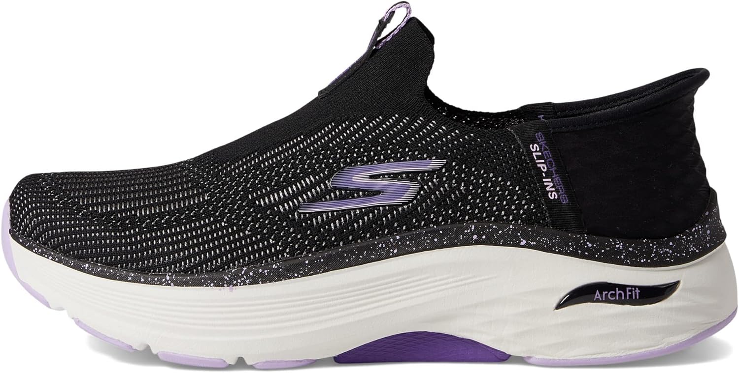 Skechers Womens Max Cushioning Arch Fit Fluidity Hands Free Slip ins