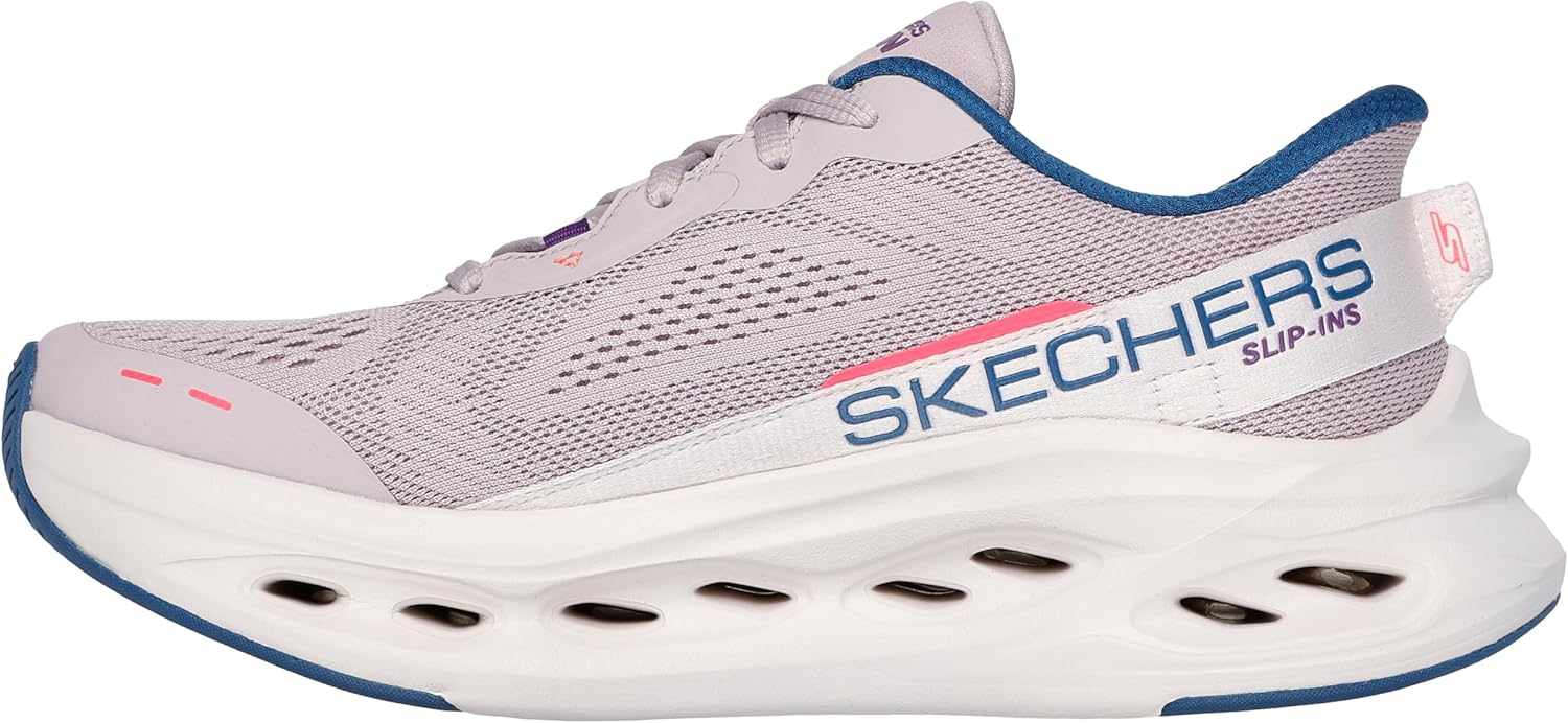 Skechers Womens Max Cushioning Glide Step Caledonia Hands Free Slip-ins Sneaker