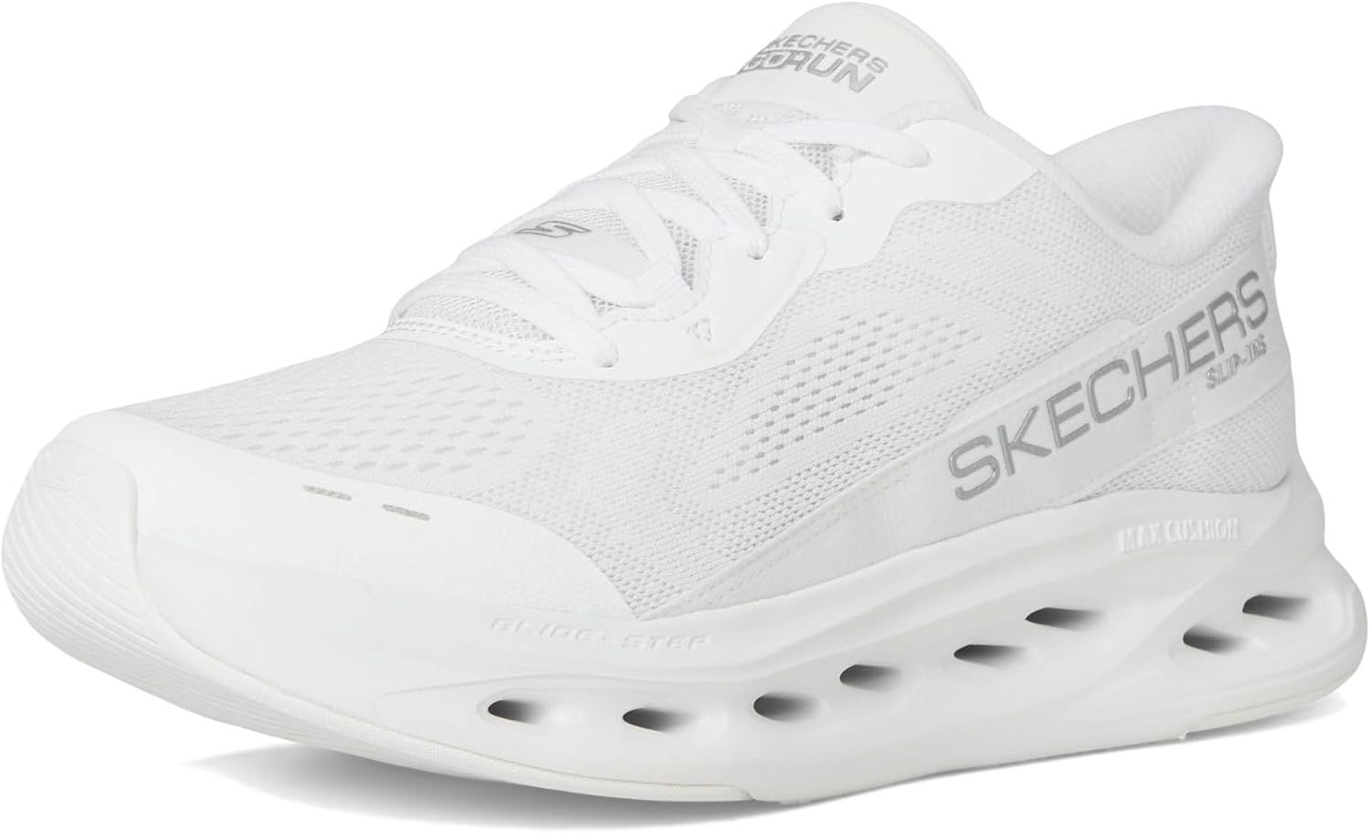 Skechers Womens Max Cushioning Glide Step Caledonia Hands Free Slip-ins Sneaker