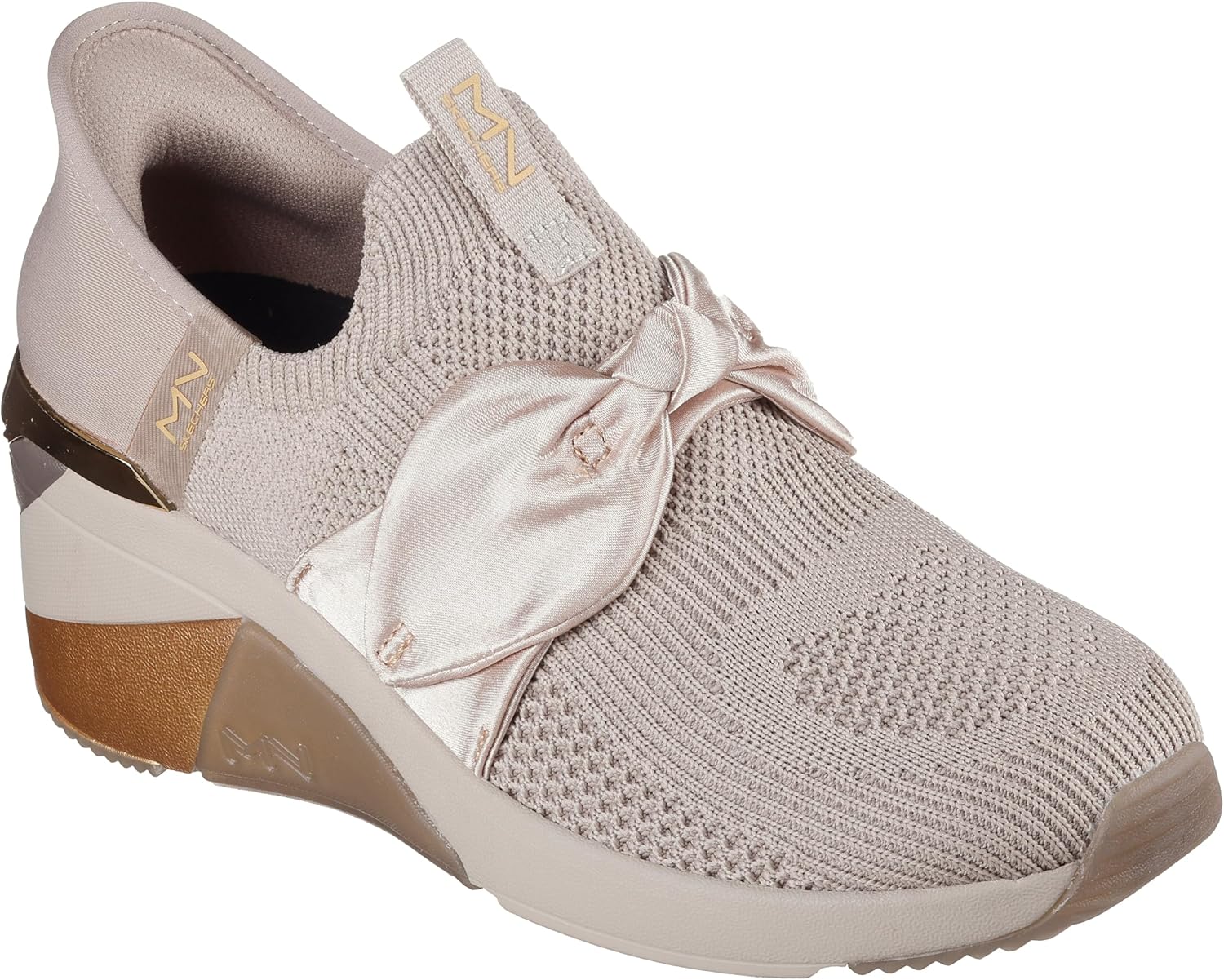 Skechers Womens A Wedge-Enzie Hands Free Slip-ins Sneaker