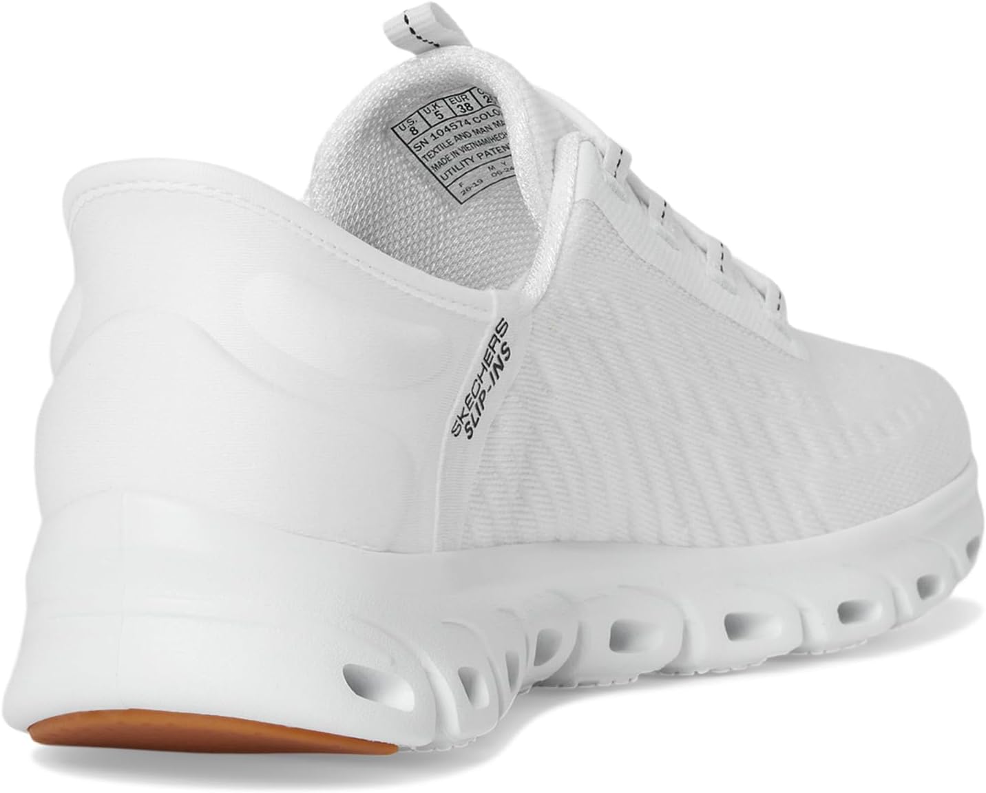 Skechers Womens Glide-Step-Tranquility Hands Free Slip-ins Sneaker