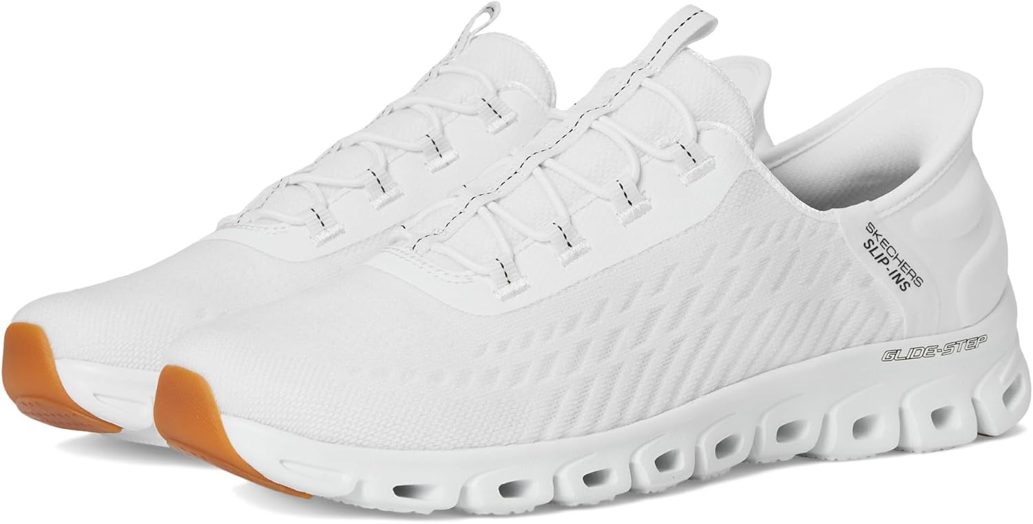 Skechers Womens Glide-Step-Tranquility Hands Free Slip-ins Sneaker
