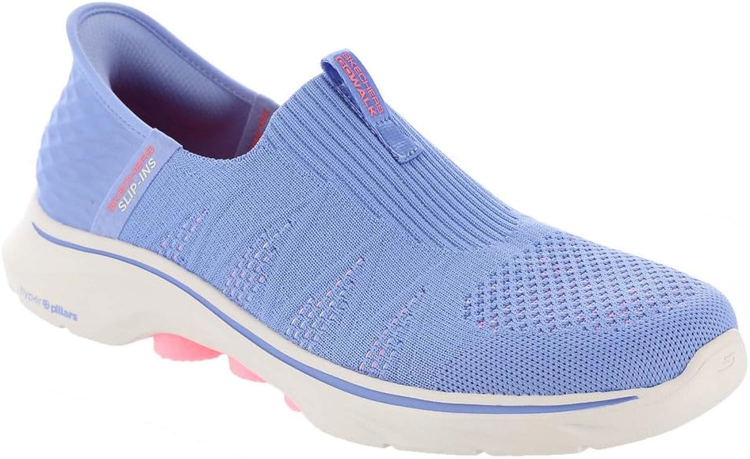 Skechers Womens Go Walk 7 City Lights Hands Free Slip-ins