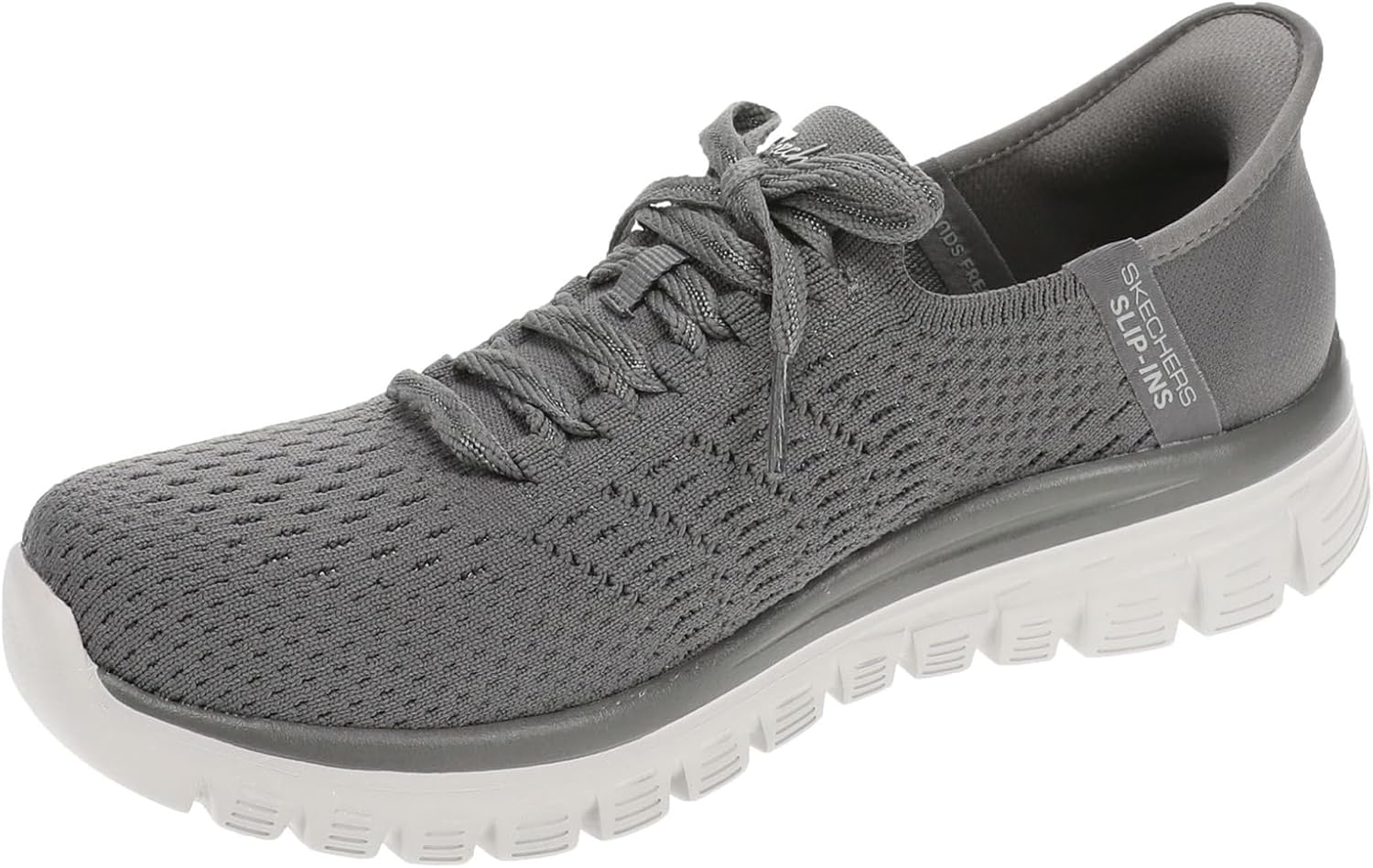 Skechers Womens Graceful-First Blush Hands Free Slip-ins Sneaker