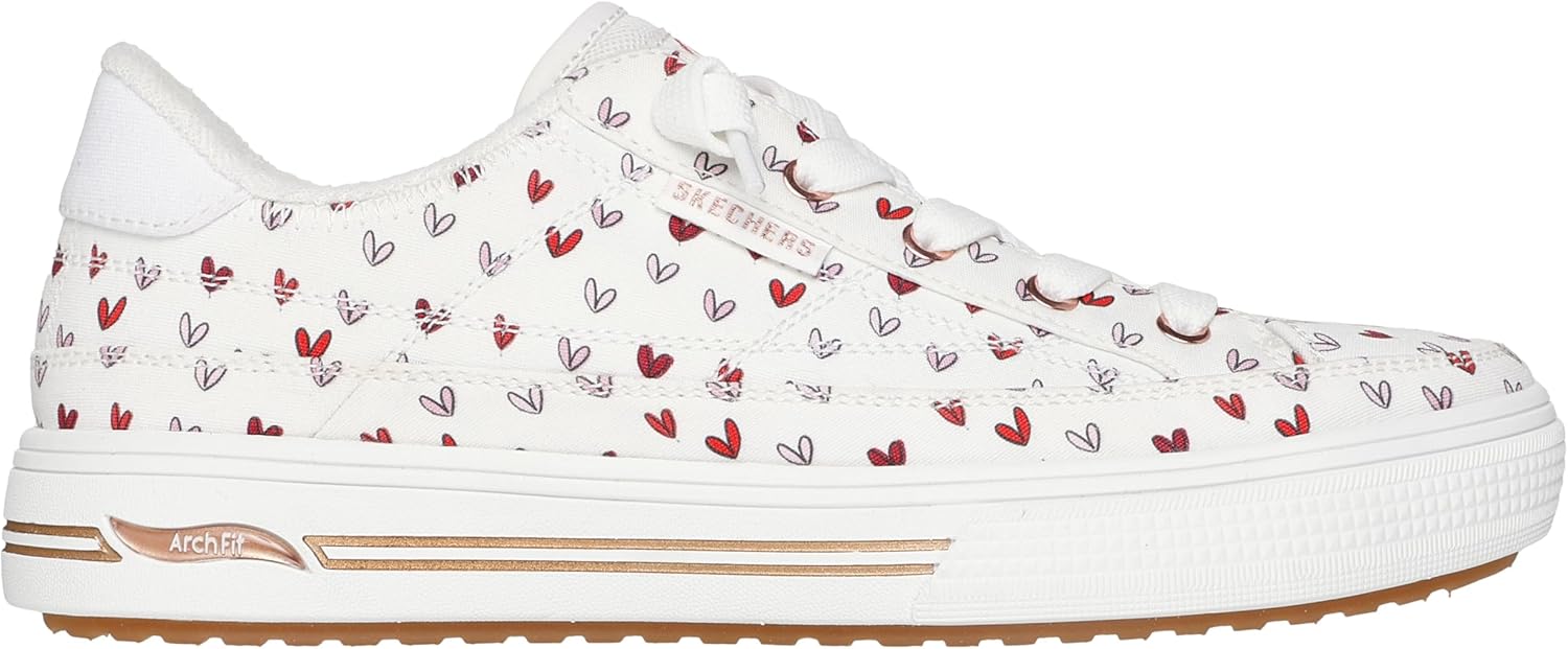 Skechers Womens James Goldcrown: Arch Fit Arcade-Love on Top Sneaker