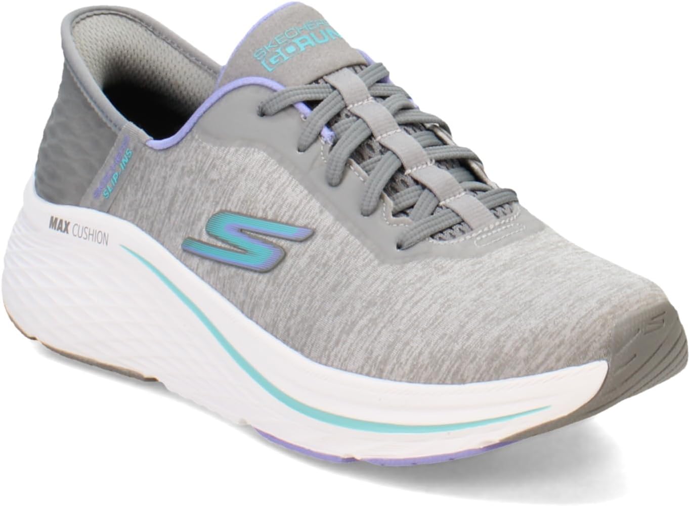 Skechers Womens Max Cushioning Elite 2.0 Prevail Hands Free Slip-ins Sneaker