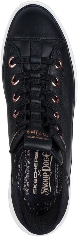 Skechers Womens Snoop Dogg:Snoop One-og Leather Hands Free Slip-ins Sneaker