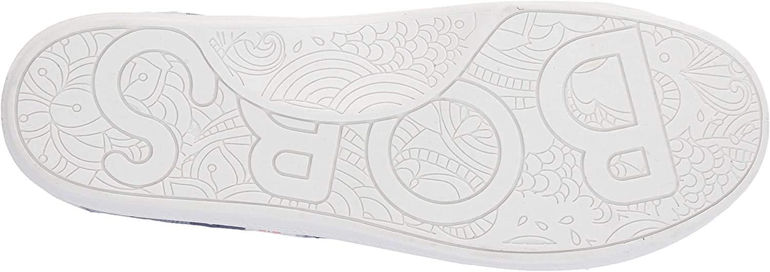 Skechers Womens Beach Bingo-Kitty Concert Sneaker