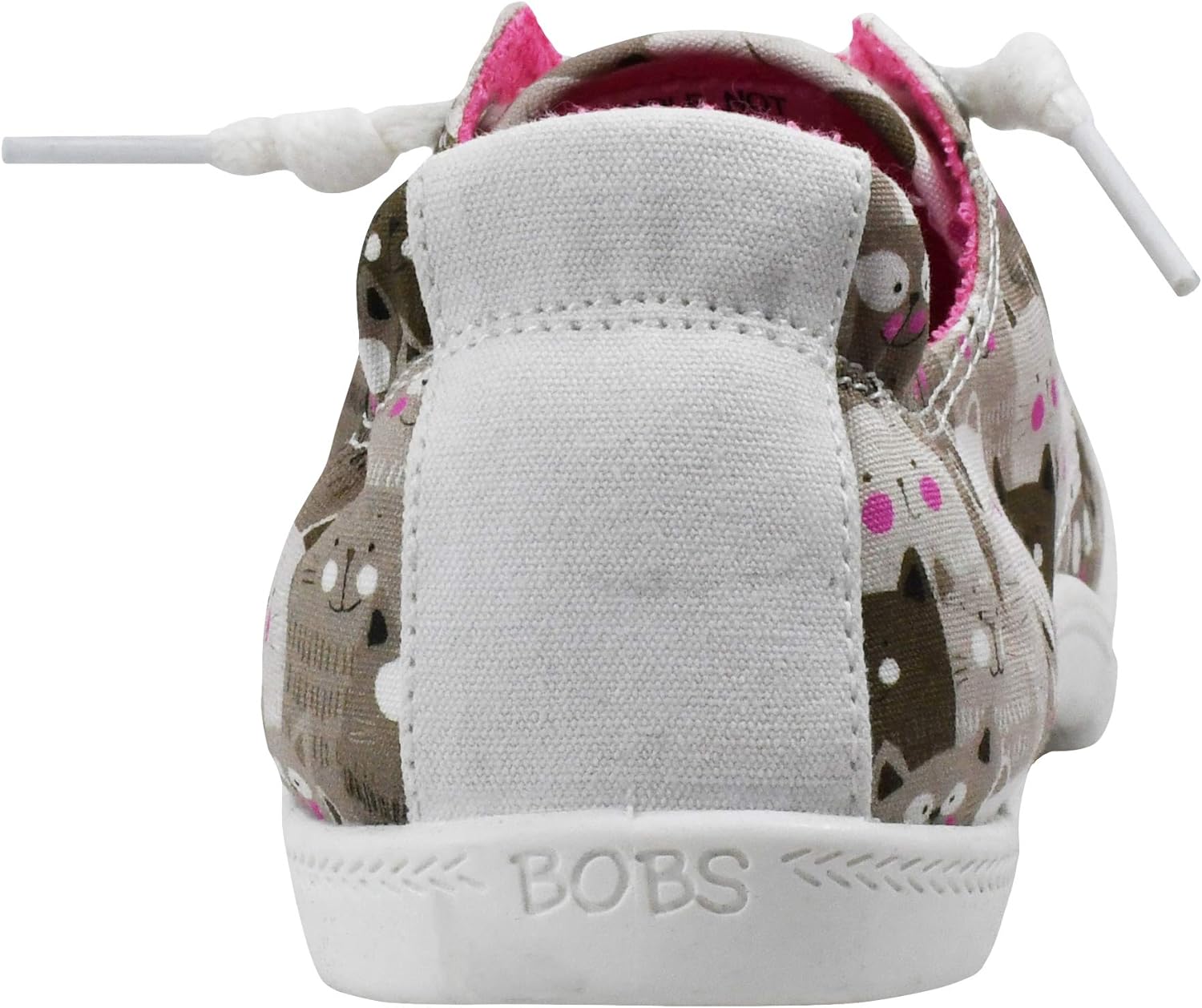 Skechers Womens Beach Bingo-Kitty Concert Sneaker