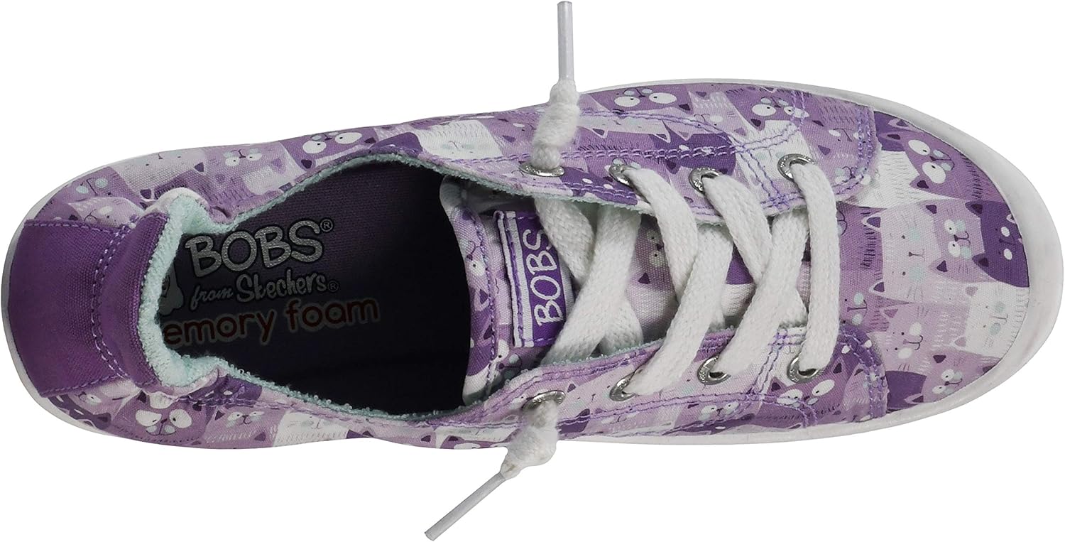 Skechers Womens Beach Bingo-Kitty Concert Sneaker