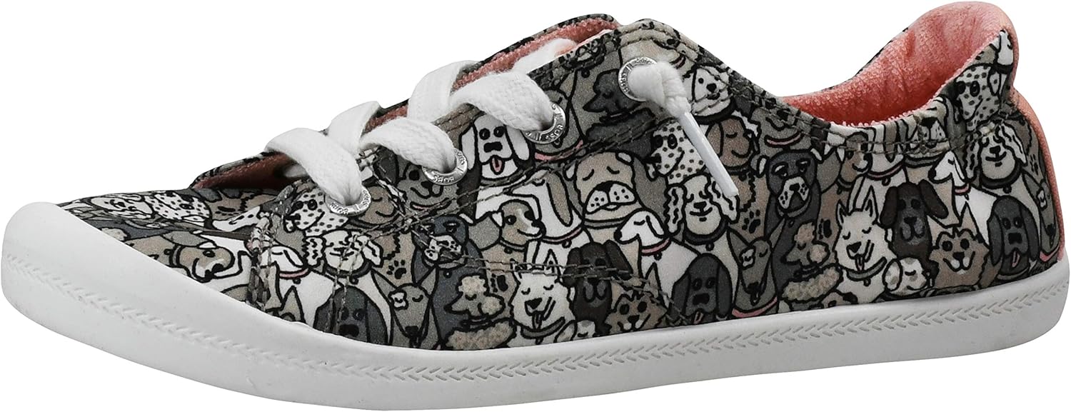 Skechers Womens Beach Bingo-Woof Pack Platform