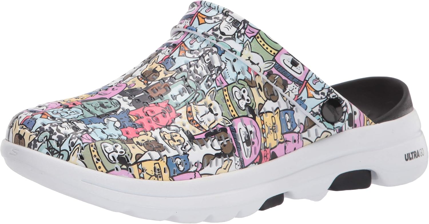Skechers Womens Foamies Go Walk 5 - Dog Lover Shoes